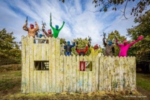 Bachelor paintball