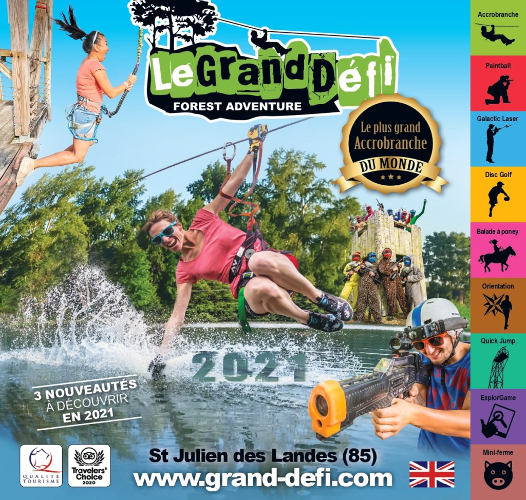 accrobranche en vendée