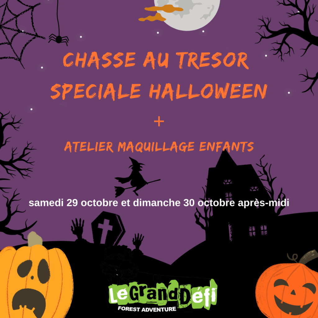 Chasse au trésor spécial Halloween